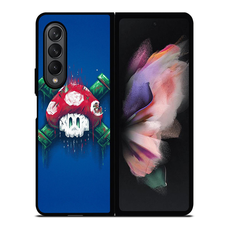 MARIO BROSS DEAD MUSHROOM Samsung Galaxy Z Fold 3 Case Cover