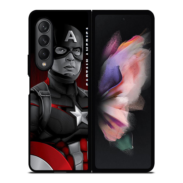 MARVEL STUDIOS CAPTAIN AMERIKA THE FIRST AVENGER LINE Samsung Galaxy Z Fold 3 Case Cover