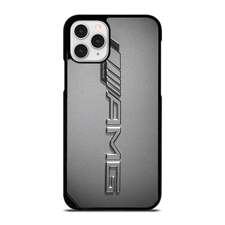 MERCEDES AMG LOGO CHROME EMBLEM iPhone 11 Pro Case