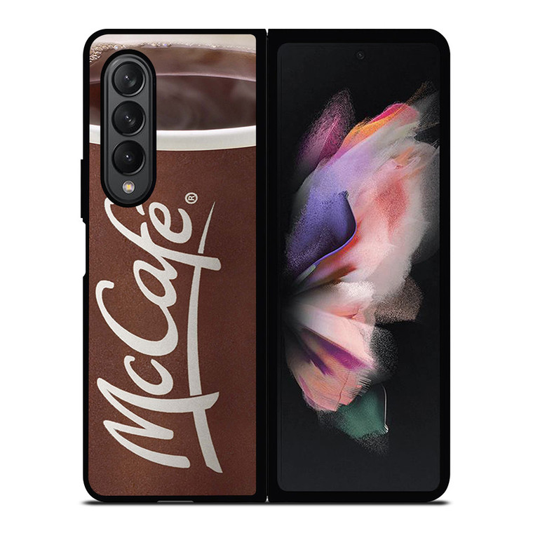 MCCAFE LOGO Samsung Galaxy Z Fold 3 Case Cover