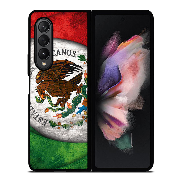 MEXICO FLAG MEXICANOS Samsung Galaxy Z Fold 3 Case Cover