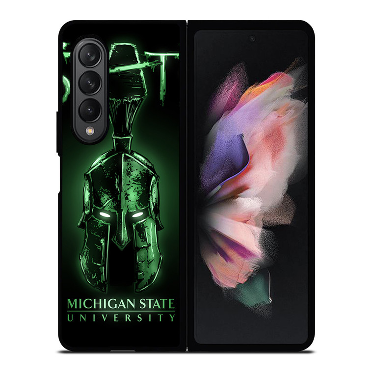 MICHIGAN STATE UNIVERSITY LOGO Samsung Galaxy Z Fold 3 Case Cover