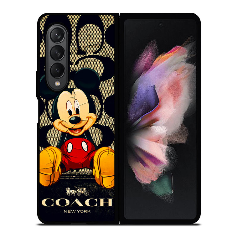 MICKEY MOUSE COACH DISNEY Samsung Galaxy Z Fold 3 Case Cover MICKEY MOUSE COACH DISNEY Samsung Galaxy Z Fold 3 Case Cover