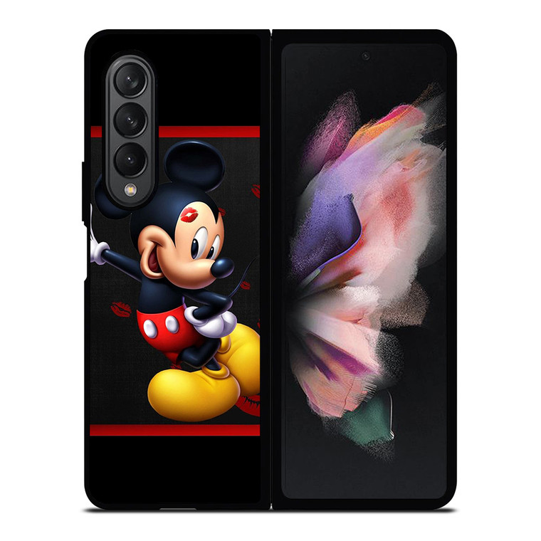 MICKEY MOUSE KISS Samsung Galaxy Z Fold 3 Case Cover