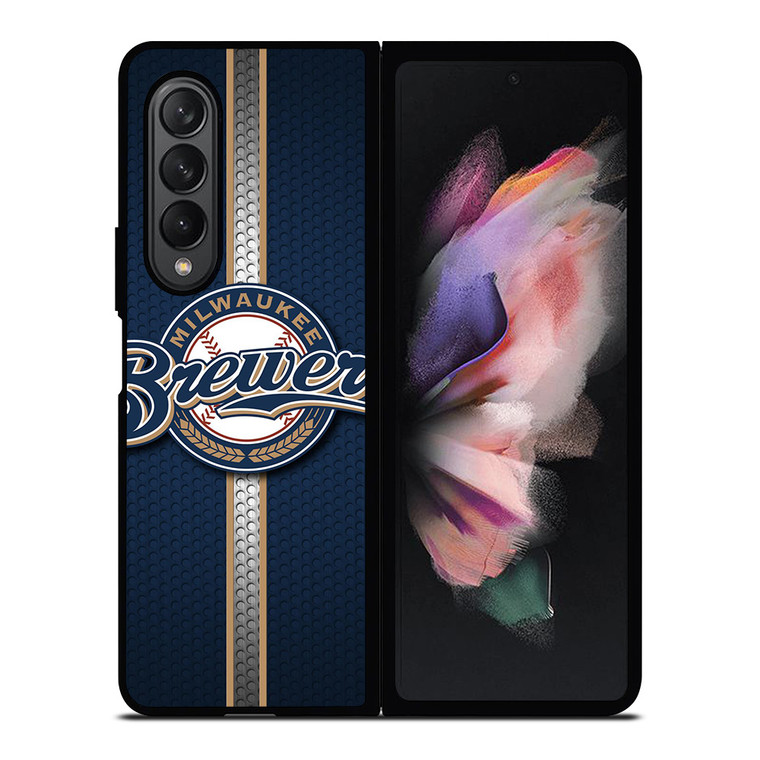 MILWAUKEE BREWERS MLB NEW LOGO Samsung Galaxy Z Fold 3 Case Cover