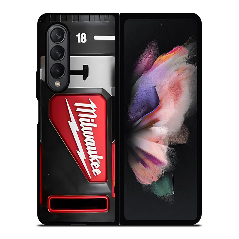 MILWAUKEE TOOL BRUSHLESS DRILL Samsung Galaxy Z Fold 3 Case Cover