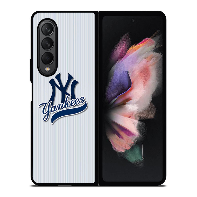 MLB NEW YORK YANKEES LOGO Samsung Galaxy Z Fold 3 Case Cover