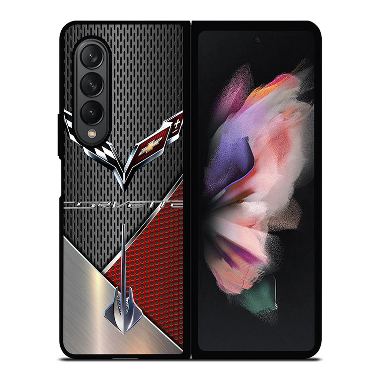NEW CORVETTE STINGRAY LOGO Samsung Galaxy Z Fold 3 Case Cover