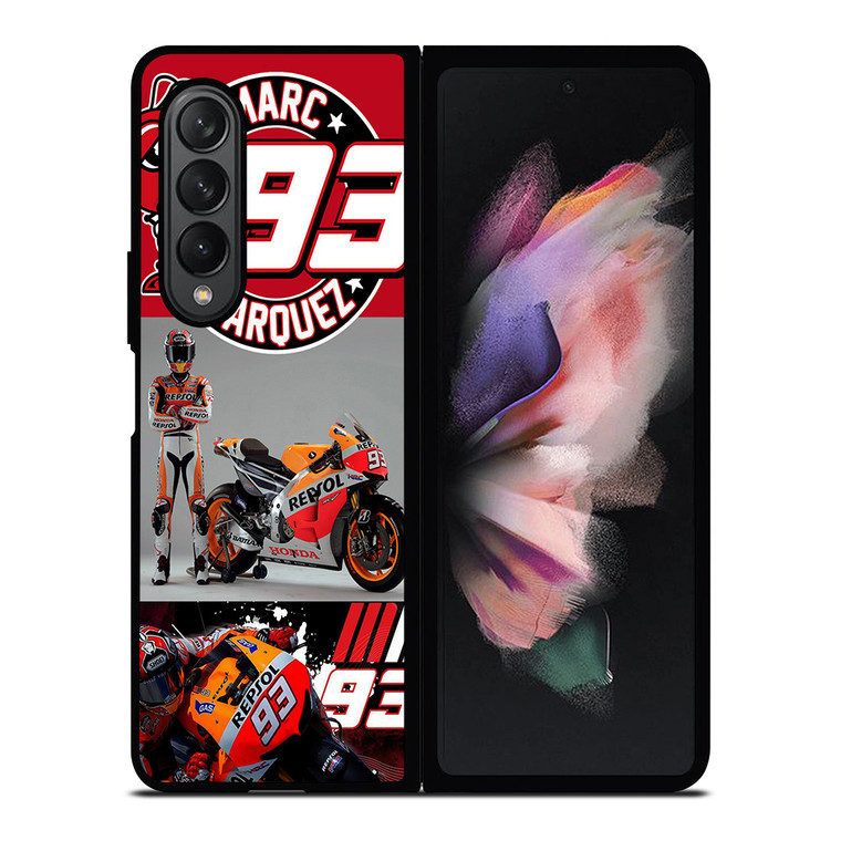 NEW MARC MARQUEZ 93 MOTO GP Samsung Galaxy Z Fold 3 Case Cover