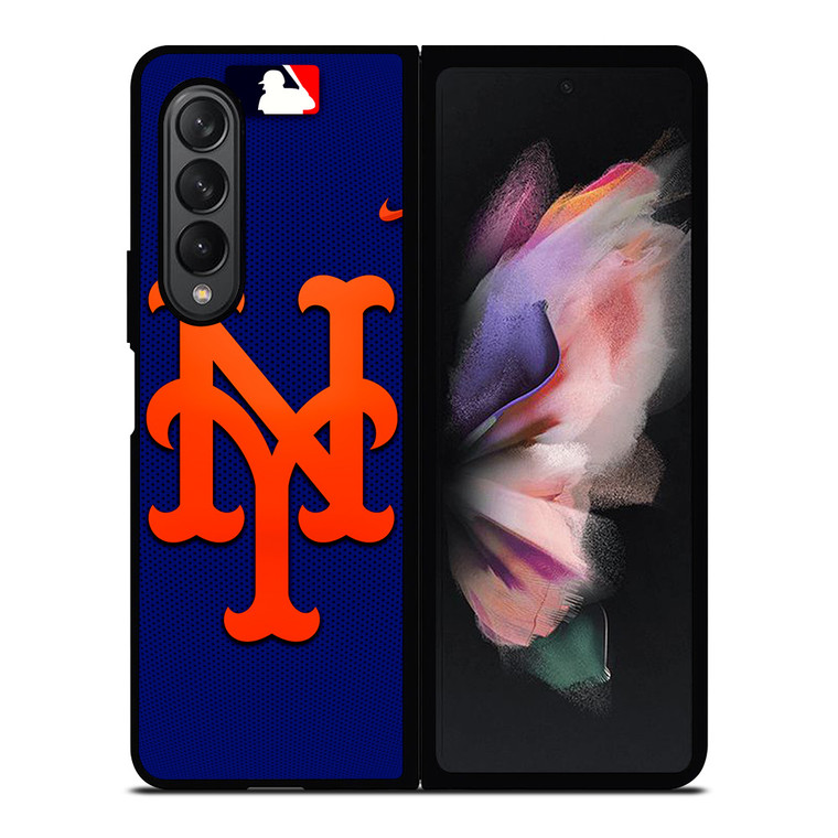 NEW YORK METS MLB LOGO CLUB Samsung Galaxy Z Fold 3 Case Cover