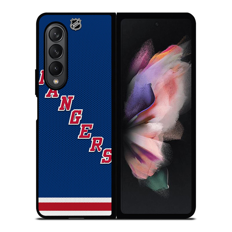 NEW YORK RANGERS NHL LOGO TEAM Samsung Galaxy Z Fold 3 Case Cover