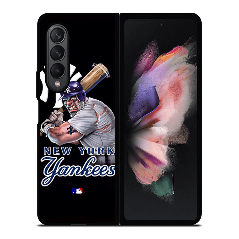NEW YORK YANKEES BASEBALL MLB LOGO Samsung Galaxy Z Fold 3 Case Cover