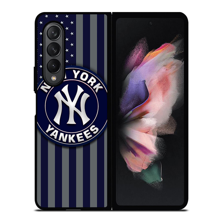 NEW YORK YANKEES BASEBALL USA FLAG Samsung Galaxy Z Fold 3 Case Cover