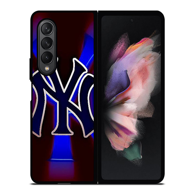 NEW YORK YANKEES ICON BASEBALL CLUB SYMBOL Samsung Galaxy Z Fold 3 Case Cover