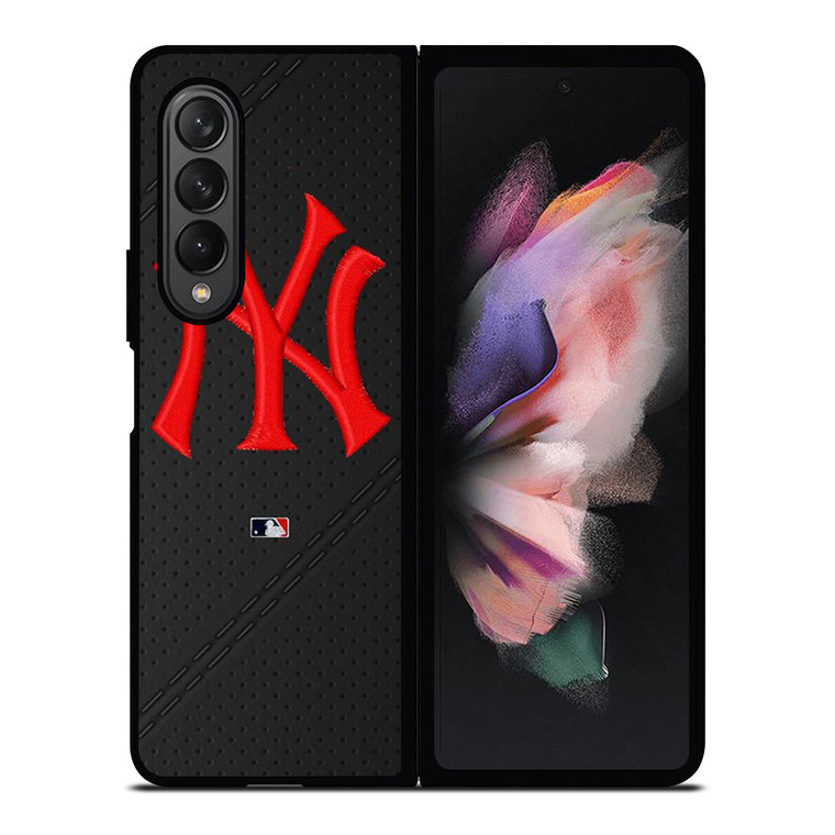 NEW YORK YANKEES SWEING EMBLEM Samsung Galaxy Z Fold 3 Case Cover