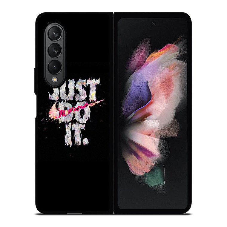 NIKE JUST DO IT COLOR FULL ARTWORK Samsung Galaxy Z Fold 3 Case Cover