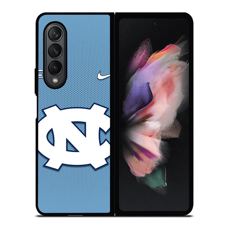 NORTH CAROLINA TAR HEELS FOOTBALL LOGO JERSEY Samsung Galaxy Z Fold 3 Case Cover