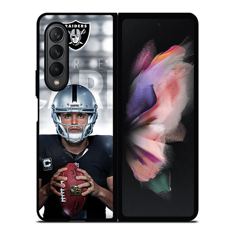 OAKLAND RAIDERS DEREK CARR Samsung Galaxy Z Fold 3 Case Cover