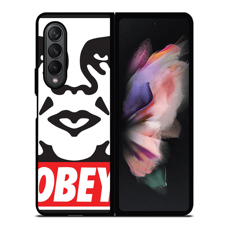 OBEY CLOTHING LOGO Samsung Galaxy Z Fold 3 Case Cover OBEY CLOTHING LOGO Samsung Galaxy Z Fold 3 Case Cover