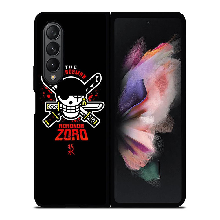 ONE PIECE RORONOR ZORO MASKOT Samsung Galaxy Z Fold 3 Case Cover