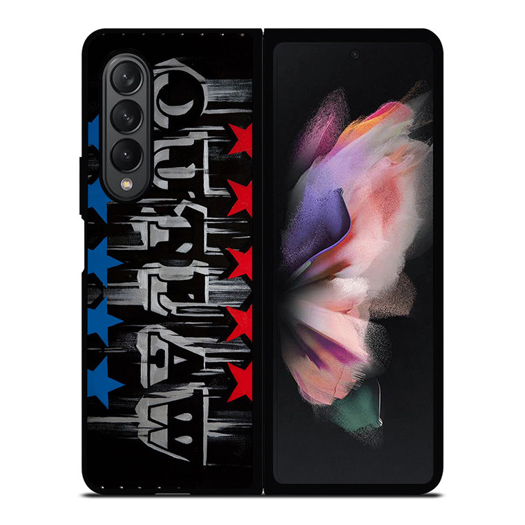 OUTLAW RETRO STAR LOGO Samsung Galaxy Z Fold 3 Case Cover