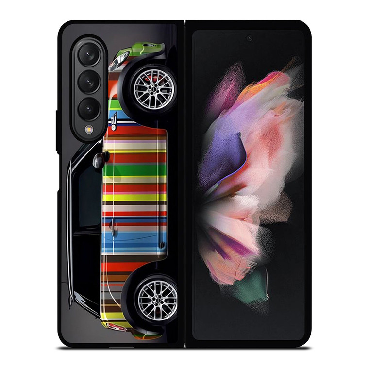 PAUL SMITH MINI COOPER CAR Samsung Galaxy Z Fold 3 Case Cover