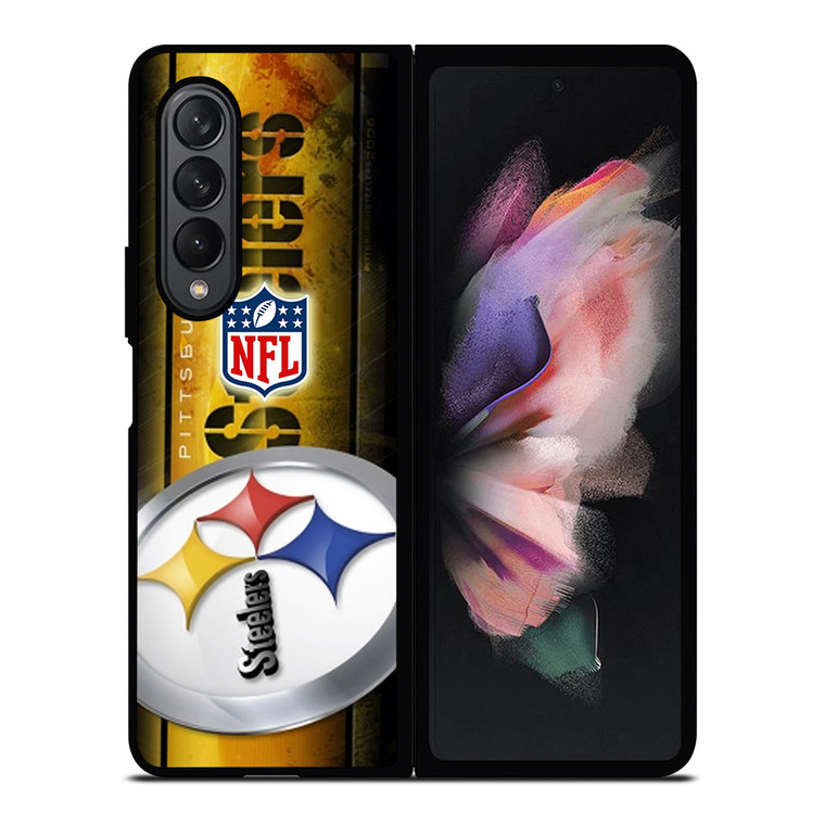 PITTSBURGH STEELERS LOGO NFL Samsung Galaxy Z Fold 3 Case Cover