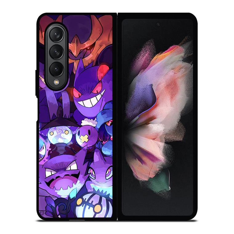 POKEMON GASTLY HAUNTER GENGAR ART GO Samsung Galaxy Z Fold 3 Case Cover POKEMON GASTLY HAUNTER GENGAR ART GO Samsung Galaxy Z Fold 3 Case Cover