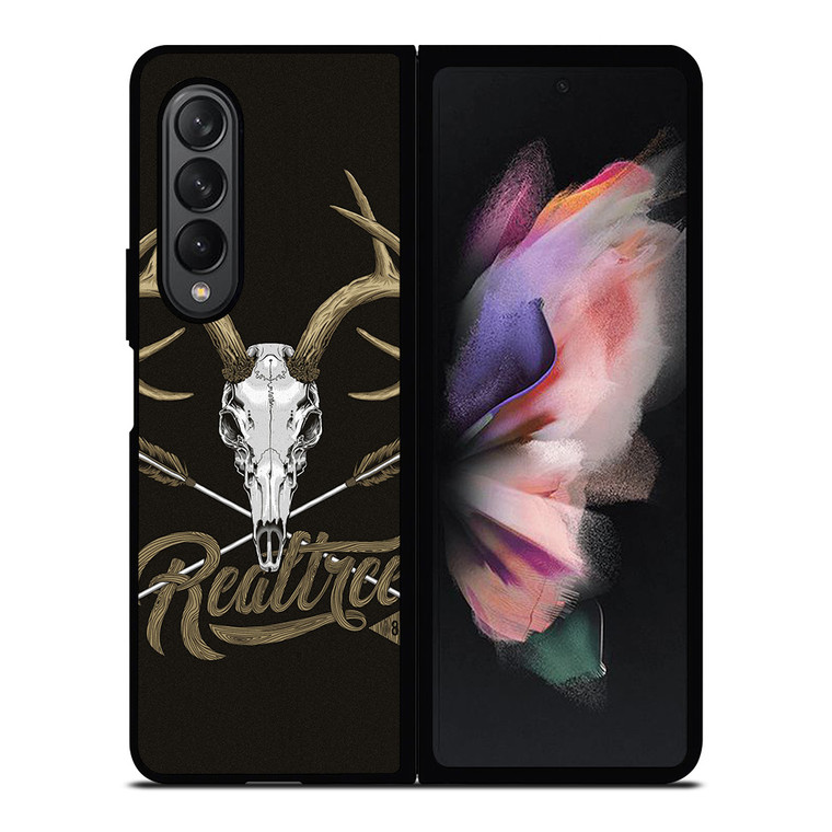 REALTREE DEER SKULL LOGO Samsung Galaxy Z Fold 3 Case Cover REALTREE DEER SKULL LOGO Samsung Galaxy Z Fold 3 Case Cover