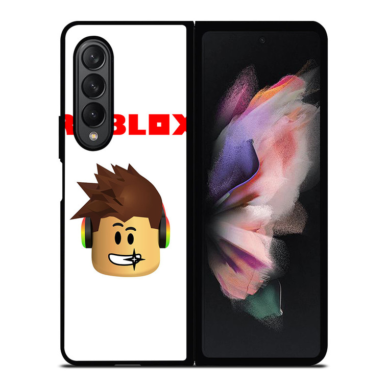 ROBLOX GAME LOGO HEAD Samsung Galaxy Z Fold 3 Case Cover