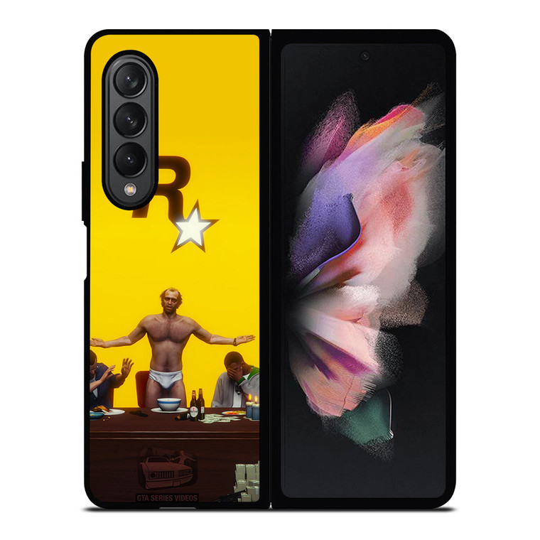 ROCKSTAR GRAND TEFT AUTO V Samsung Galaxy Z Fold 3 Case Cover