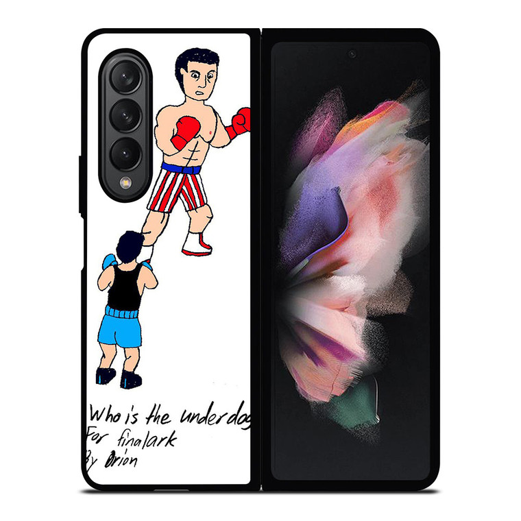 ROCKY BALBOA UNDERDOG Samsung Galaxy Z Fold 3 Case Cover ROCKY BALBOA UNDERDOG Samsung Galaxy Z Fold 3 Case Cover