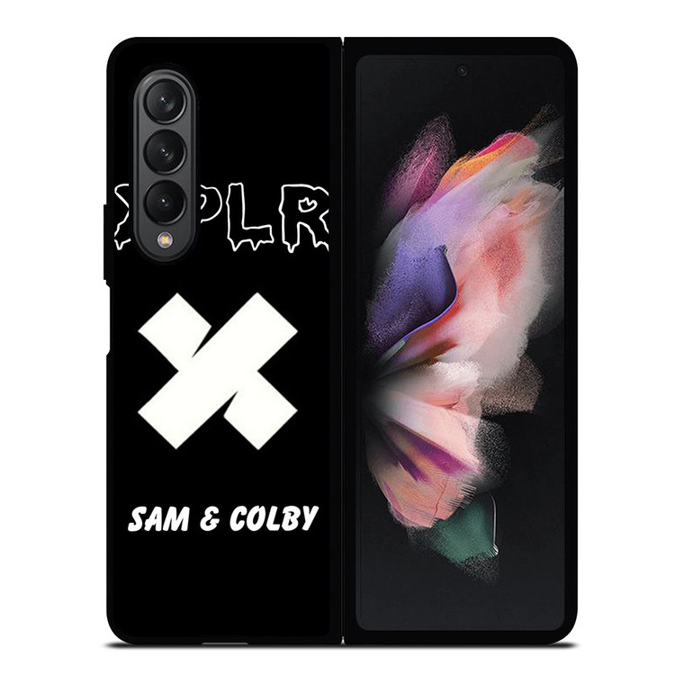 SAM AND COLBY XPLR Samsung Galaxy Z Fold 3 Case Cover SAM AND COLBY XPLR Samsung Galaxy Z Fold 3 Case Cover