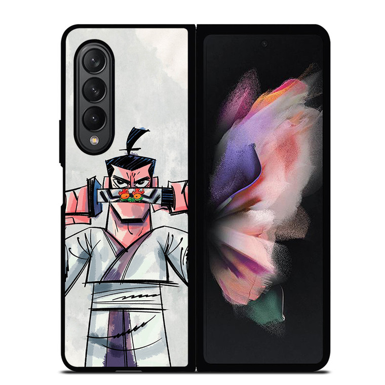 SAMURAI JACK ART Samsung Galaxy Z Fold 3 Case Cover SAMURAI JACK ART Samsung Galaxy Z Fold 3 Case Cover