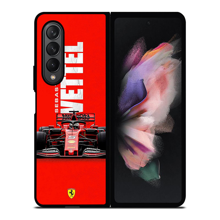 SEBASTIAN VETTEL FERRARI F1 Samsung Galaxy Z Fold 3 Case Cover