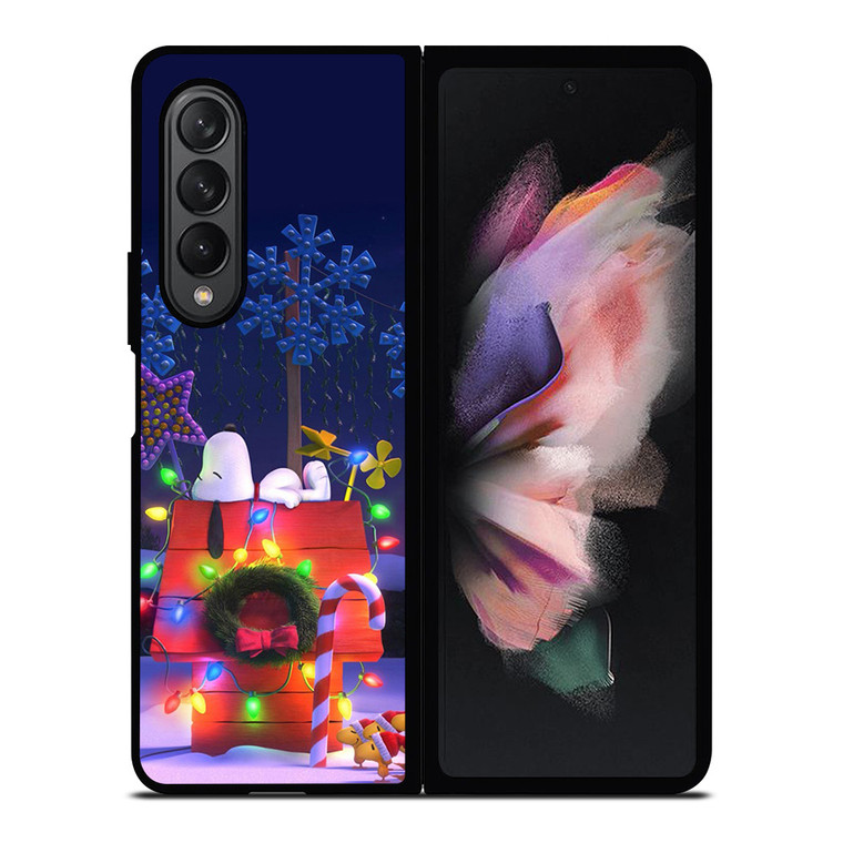 SNOOPY CHRISTMAS Samsung Galaxy Z Fold 3 Case Cover SNOOPY CHRISTMAS Samsung Galaxy Z Fold 3 Case Cover
