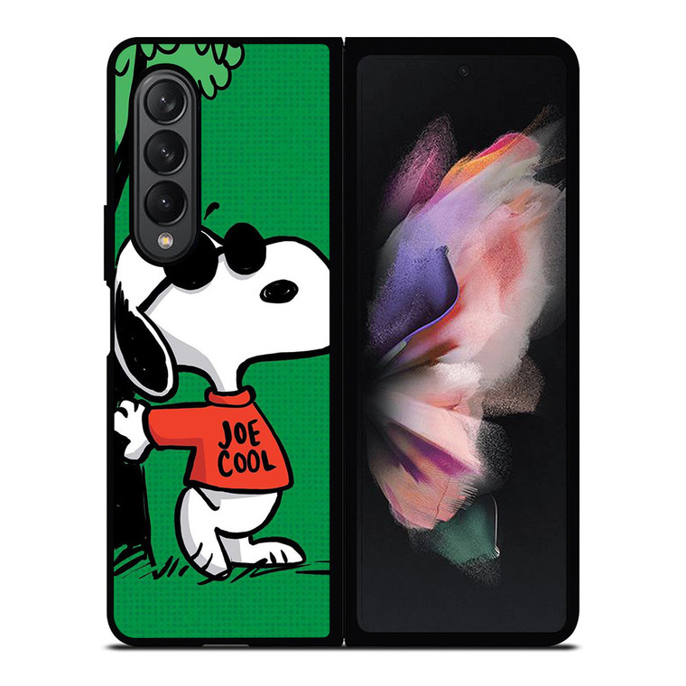 SNOOPY JOE COOL THE PEANUTS Samsung Galaxy Z Fold 3 Case Cover SNOOPY JOE COOL THE PEANUTS Samsung Galaxy Z Fold 3 Case Cover