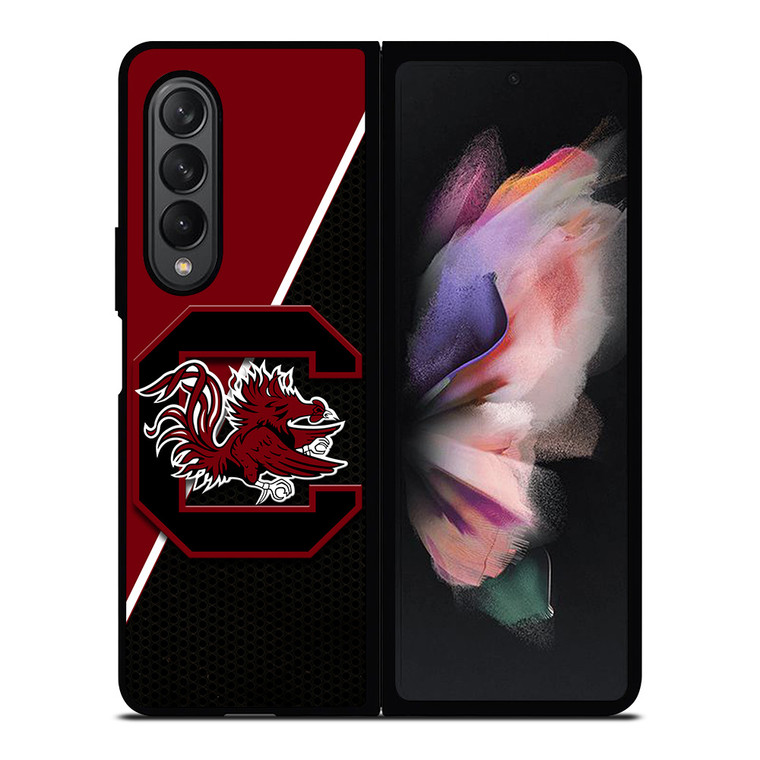 SOUTH CAROLINA GAMECOCKS LOGO ICON Samsung Galaxy Z Fold 3 Case Cover SOUTH CAROLINA GAMECOCKS LOGO ICON Samsung Galaxy Z Fold 3 Case Cover