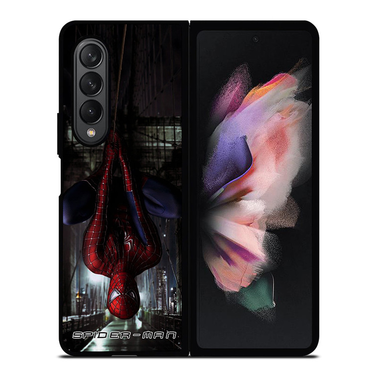 SPIDEMAN MOVIE TWO HANGING Samsung Galaxy Z Fold 3 Case Cover