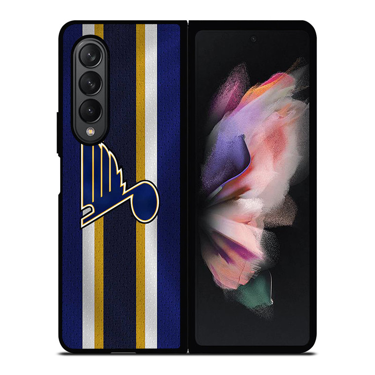 ST LOUIS BLUES LOGO FLAG Samsung Galaxy Z Fold 3 Case Cover ST LOUIS BLUES LOGO FLAG Samsung Galaxy Z Fold 3 Case Cover