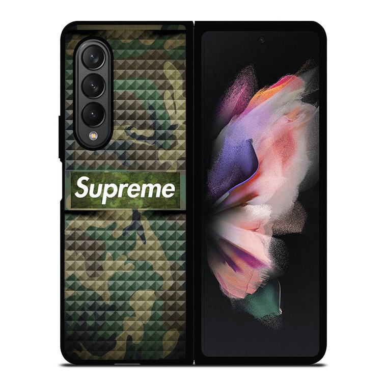 SUPREME BET LOGO CAMO Samsung Galaxy Z Fold 3 Case Cover SUPREME BET LOGO CAMO Samsung Galaxy Z Fold 3 Case Cover