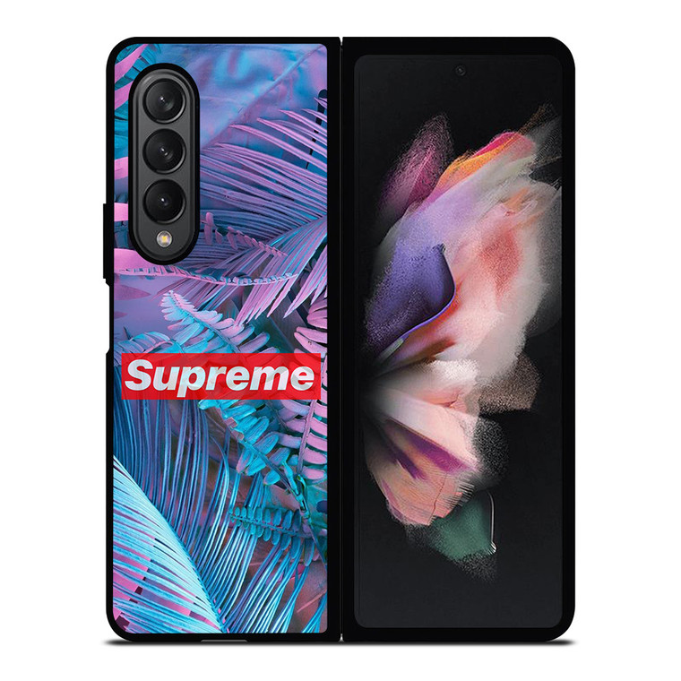 SUPREME FLORAL BICOLOUR Samsung Galaxy Z Fold 3 Case Cover SUPREME FLORAL BICOLOUR Samsung Galaxy Z Fold 3 Case Cover