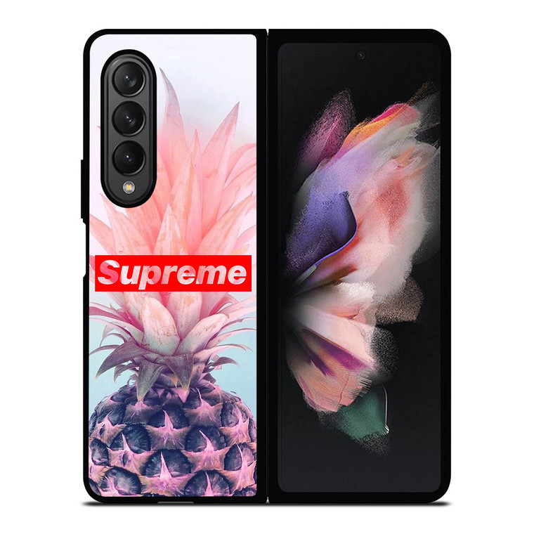 SUPREME TROPICAL PINEAPPLE Samsung Galaxy Z Fold 3 Case Cover SUPREME TROPICAL PINEAPPLE Samsung Galaxy Z Fold 3 Case Cover
