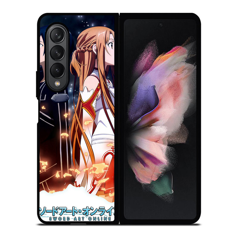 SWORD ART ONLINE KIRITO ASUNA Samsung Galaxy Z Fold 3 Case Cover