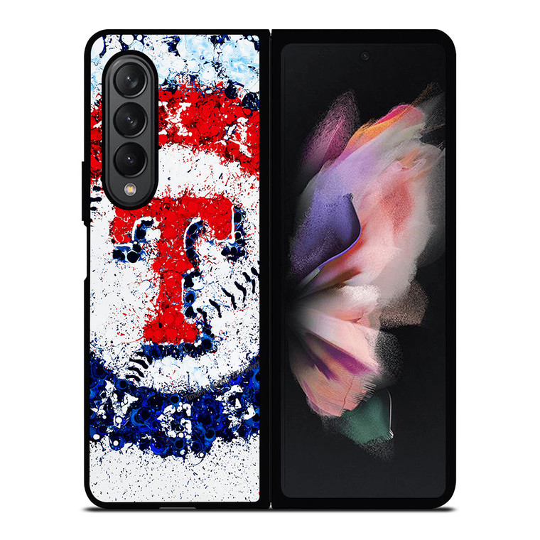 TEXAS RANGERS PRIMARY Samsung Galaxy Z Fold 3 Case Cover