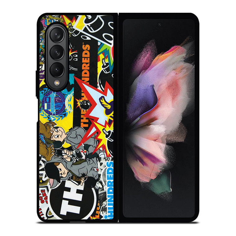 THE HUNDREDS COLLAGE Samsung Galaxy Z Fold 3 Case Cover THE HUNDREDS COLLAGE Samsung Galaxy Z Fold 3 Case Cover