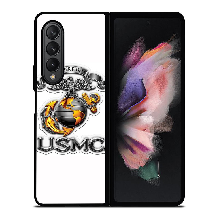 USMC MARINE CORP NAVY SEAL SEMPER FIDELIS Samsung Galaxy Z Fold 3 Case Cover