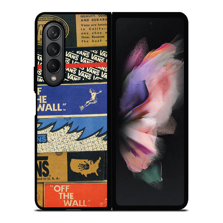 VANS LOGO BOX VINTAGE Samsung Galaxy Z Fold 3 Case Cover