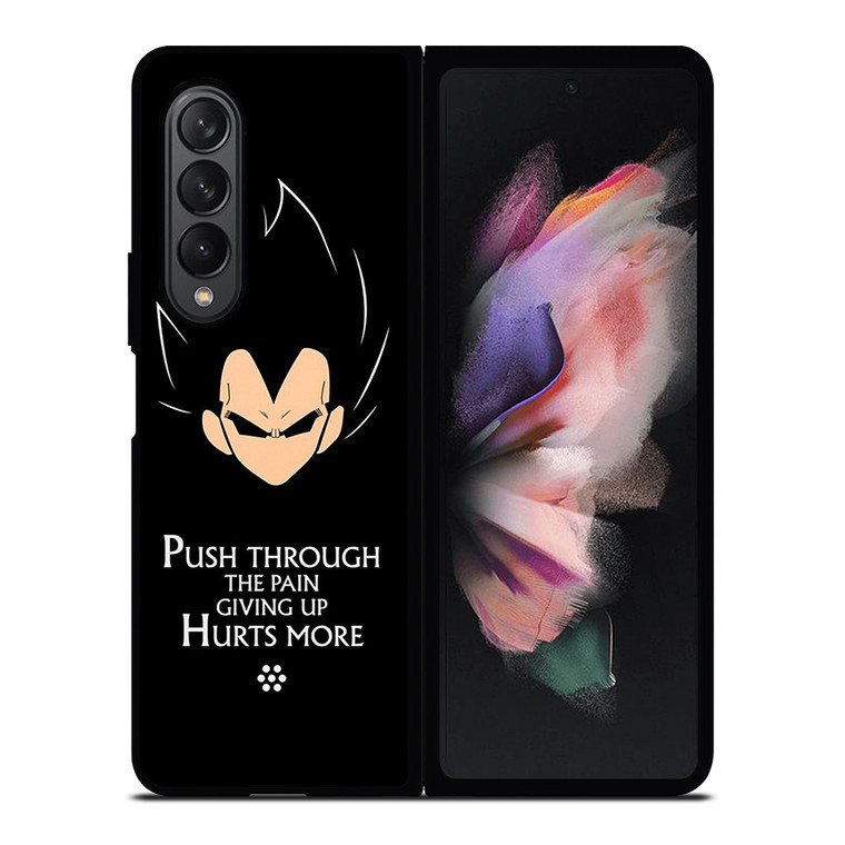 VEGETA QUOTE DRAGON BALL Z Samsung Galaxy Z Fold 3 Case Cover
