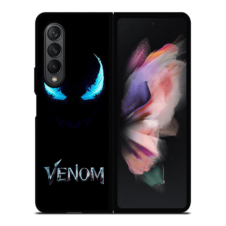VENOM BLACK ICON EYES Samsung Galaxy Z Fold 3 Case Cover